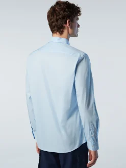 Outlet^North Sails 'Poplin Shirt LIGHT BLUE