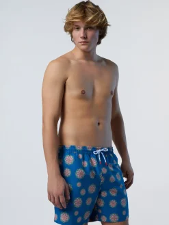 Beachwear^North Sails 'Printed Peachskin Swim Shorts COMBO 81 673730