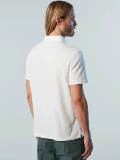 Outlet^North Sails 'Recycled Jersey Polo Shirt WHITE