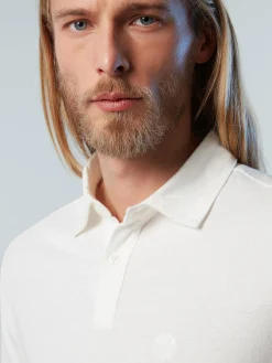 Outlet^North Sails 'Recycled Jersey Polo Shirt WHITE