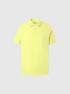 Outlet^North Sails 'Recycled Jersey Polo Shirt LIGHT SULPHUR