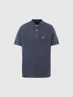 Outlet^North Sails 'Recycled Jersey Polo Shirt NAVY BLUE