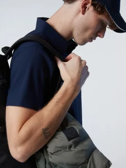 Outlet^North Sails 'Recycled Jersey Polo Shirt NAVY BLUE