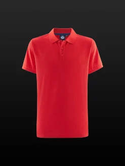 Deckwear & Footwear|Polo Shirts^North Sails 'Regatta Fast Dry Polo FIERY RED