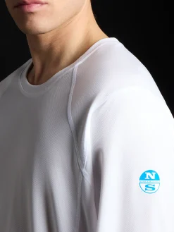 Deckwear & Footwear|T-shirts^North Sails 'Regatta Tech T Long Sleeve WHITE