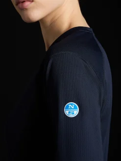 Deckwear & Footwear|T-shirts & Tops^North Sails 'Regatta Tech T Long Sleeve FW NAVY BLUE