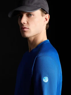 Deckwear & Footwear|T-shirts^North Sails 'Regatta Tech T Short Sleeve OCEAN BLUE