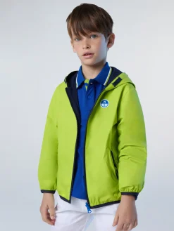 Jackets^North Sails 'Reversible Windbreaker ACID LIME