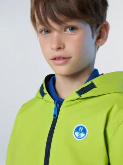 Jackets^North Sails 'Reversible Windbreaker ACID LIME