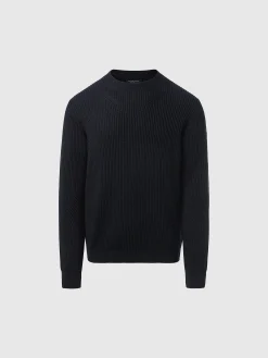 Outlet^North Sails 'Ribbed Crew-neck NAVY BLUE