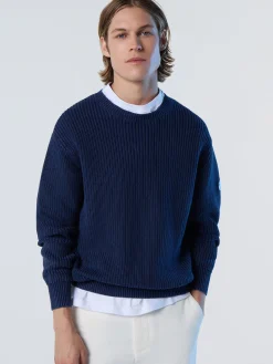 Sweaters & Cardigans^North Sails 'Ribbed Crew-neck Sweater NAVY BLUE