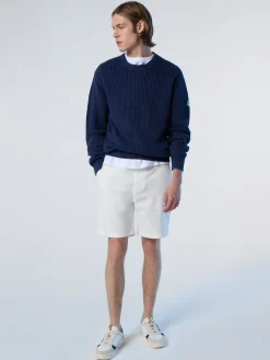Sweaters & Cardigans^North Sails 'Ribbed Crew-neck Sweater NAVY BLUE