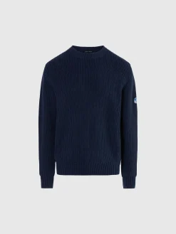 Sweaters & Cardigans^North Sails 'Ribbed Crew-neck Sweater NAVY BLUE