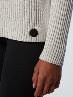 Outlet^North Sails 'Ribbed Turtleneck Sweater GREY VIOLET