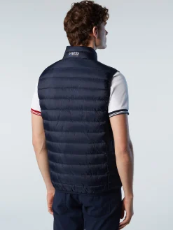 Outlet^North Sails 'Saint-Tropez Quilted Vest NAVY BLUE
