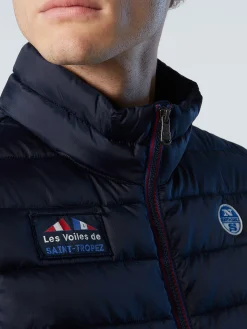 Outlet^North Sails 'Saint-Tropez Quilted Vest NAVY BLUE