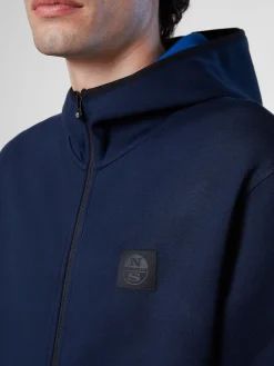 Outlet^North Sails 'Scuba Fleece Hoodie NAVY BLUE