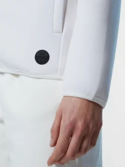 Outlet^North Sails 'Scuba Zipper-up Hoodie WHITE