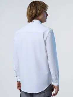 Shirts^North Sails 'Shirt With Chest Pocket WHITE
