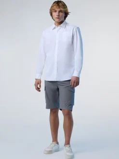 Shirts^North Sails 'Shirt With Chest Pocket WHITE