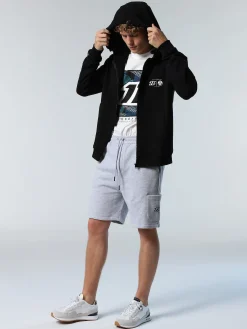 Outlet^North Sails 'Short Sweatpants GREY MELANGE