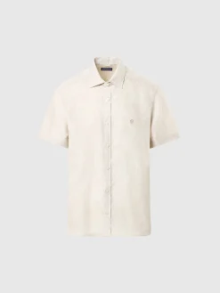 Outlet^North Sails 'Short-sleeve Linen Shirt DOVE