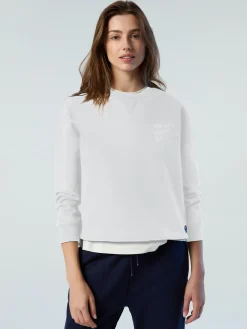 Outlet^North Sails 'Slogan Sweatshirt MARSHMALLOW