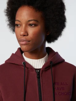 Outlet^North Sails 'Slogan Zipper-up Hoodie JAM