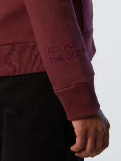 Outlet^North Sails 'Slogan Zipper-up Hoodie JAM