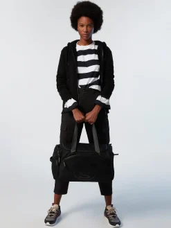Outlet^North Sails 'Slogan Zipper-up Hoodie BLACK