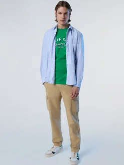 Shirts^North Sails 'Striped Cotton Oxford Shirt COMBO 1 664304