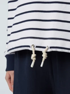 Outlet^North Sails 'Striped Drawstring Sweatshirt COMBO 1 093674