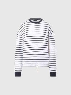 Outlet^North Sails 'Striped Drawstring Sweatshirt COMBO 1 093674