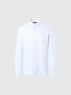 Outlet^North Sails 'Striped Linen Shirt COMBO 1 664122