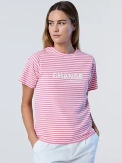 T-shirts & Tops^North Sails 'Striped Modal T-shirt With Slogan COMBO 2 093366