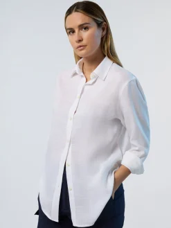 Shirts^North Sails Striped TENCEL WHITE
