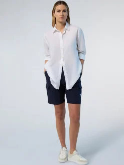 Shirts^North Sails Striped TENCEL WHITE