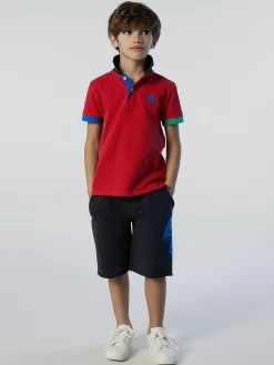 Outlet^North Sails 'Sweat Shorts With Graphic Print NAVY BLUE