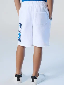 Outlet^North Sails 'Sweat Shorts With Graphic Print WHITE