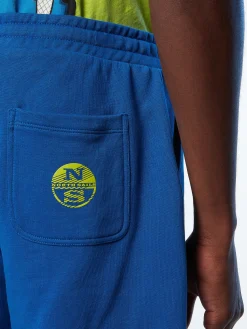 Outlet^North Sails 'Sweat Shorts With Logo Pocket OCEAN BLUE