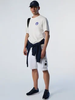 Outlet^North Sails 'Sweat Shorts With Side Pocket WHITE