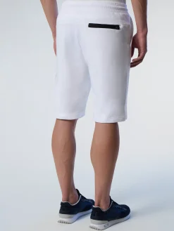 Outlet^North Sails 'Sweat Shorts With Side Pocket WHITE
