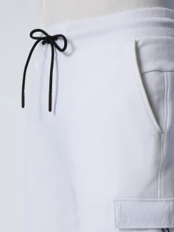 Outlet^North Sails 'Sweat Shorts With Side Pocket WHITE