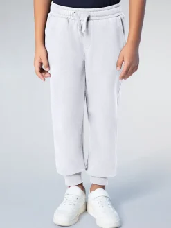 Trousers^North Sails 'Sweatpants With Logo Patch WHITE