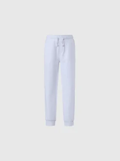 Trousers^North Sails 'Sweatpants With Logo Patch WHITE