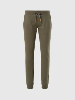 Trousers^North Sails 'Sweatpants With Logo Patch DUSTY OLIVE