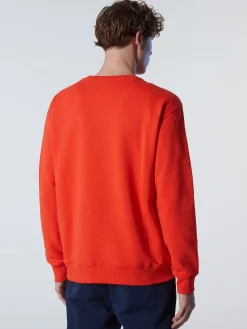 Outlet^North Sails 'Sweatshirt With Chest Print BRIGHT ORANGE