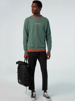 Outlet^North Sails 'Sweatshirt With Chest Print MILITARY GREEN