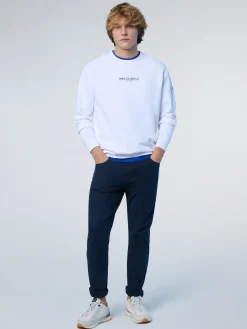 Sweatshirts & Hoodies^North Sails 'Sweatshirt With Heritage Print WHITE