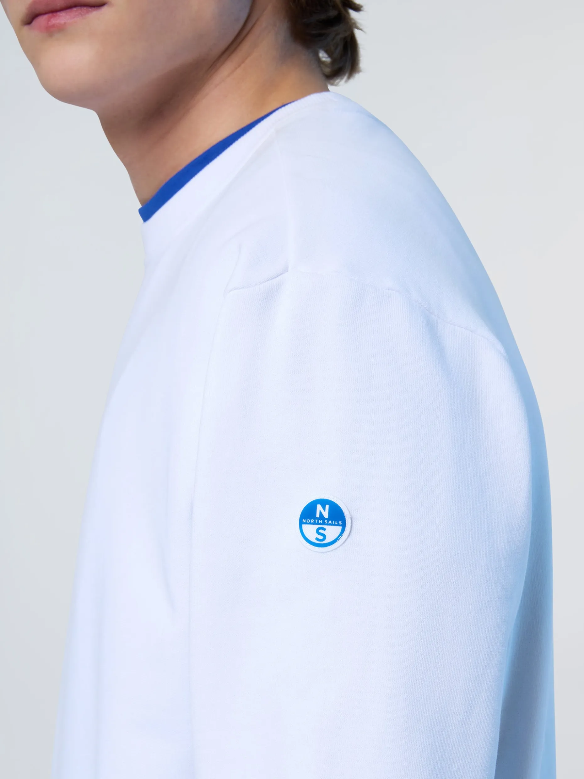Sweatshirts & Hoodies^North Sails 'Sweatshirt With Heritage Print WHITE